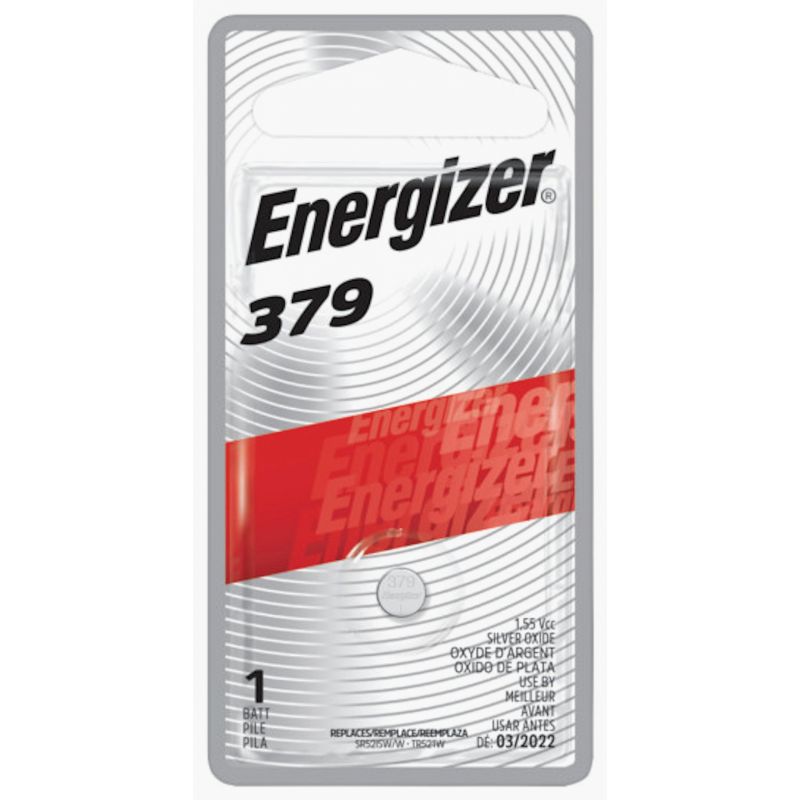 Energizer 379 Silver Oxide Button Cell Battery 14.5 MAh