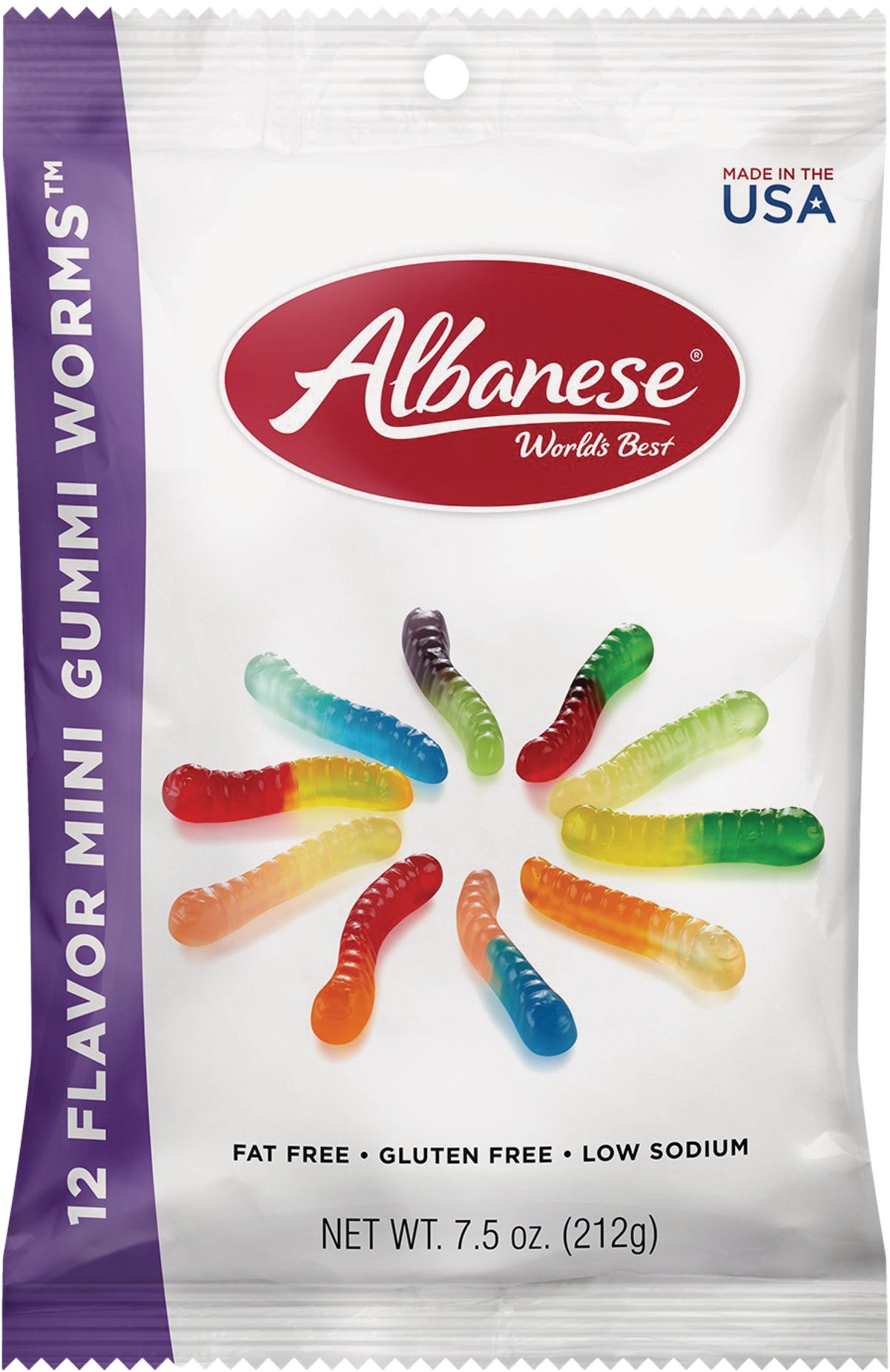 Buy Albanese 12Flavor Gummi Worms (Pack of 12)