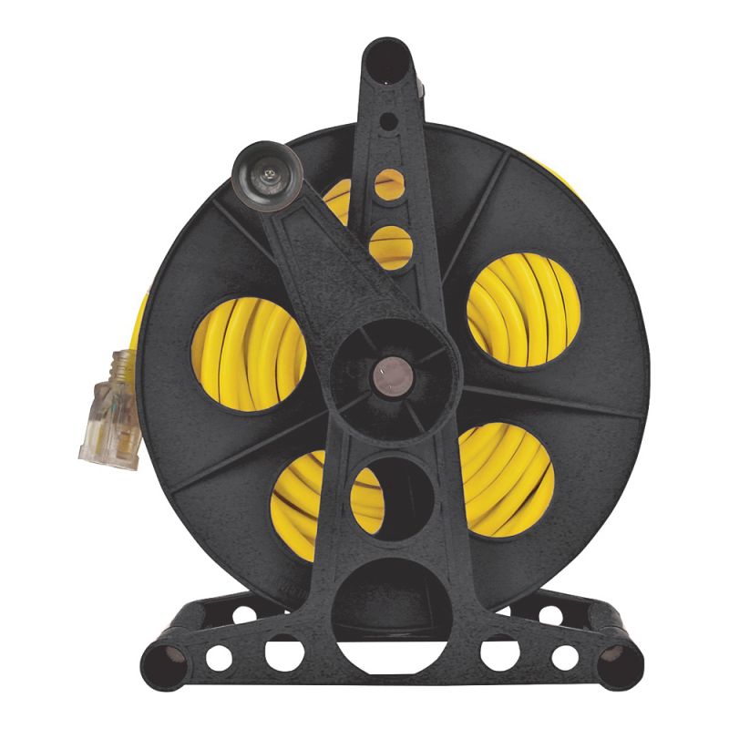 Buy PowerZone ORCR3002 Cord Storage Reel with Stand, 100 ft L Cord