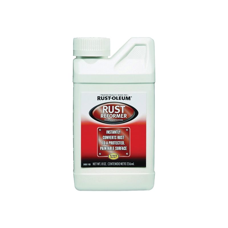 Rust-Oleum 248659 Rust Reformer, Liquid, Mild, Clear, 10.25 oz Clear