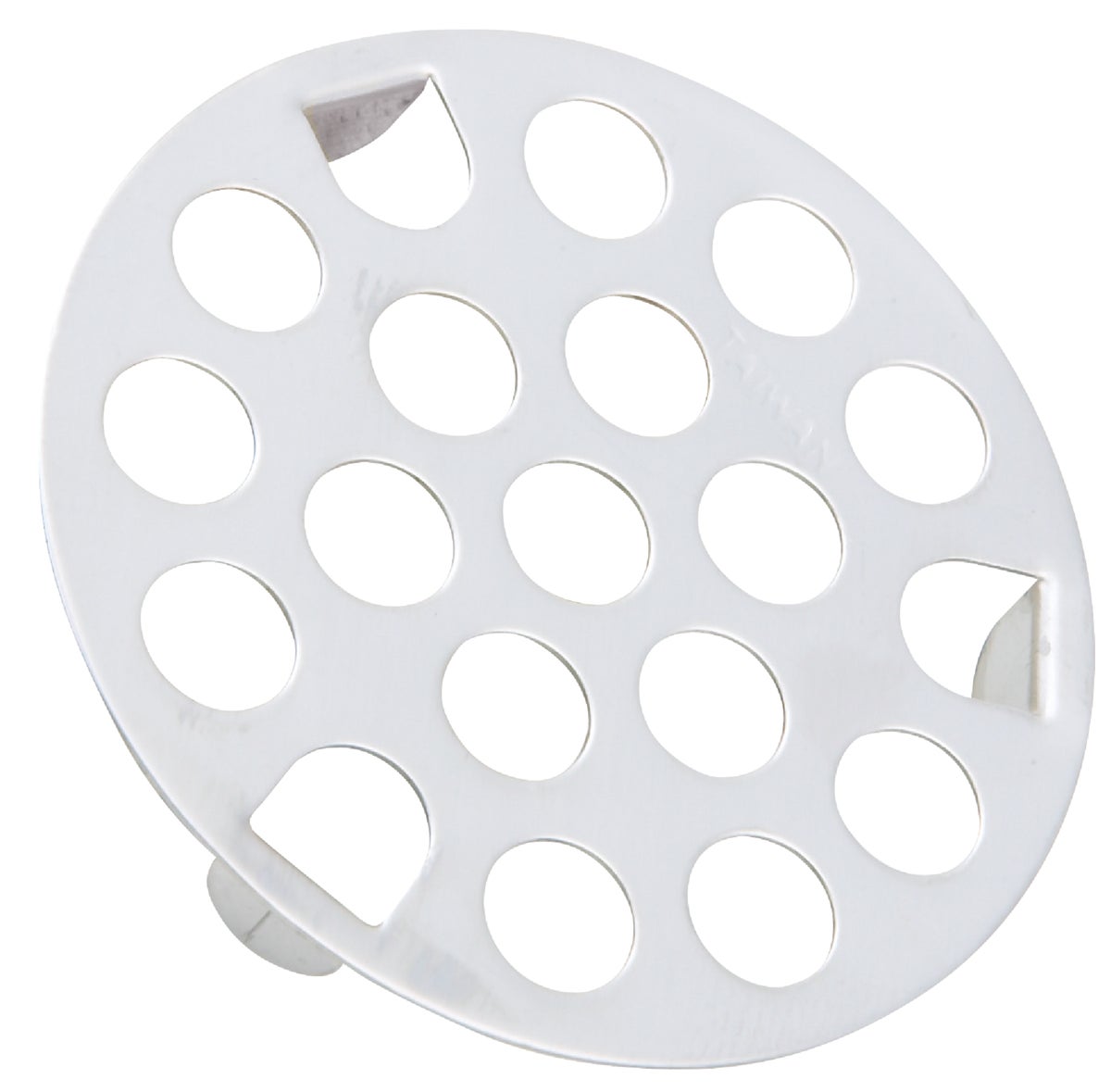 LASCO 03-1357 3-1/4-Inch Snap In Style Shower Drain Grate, Chrome Plated -  Bathroom Sink And Tub Drain Strainers 