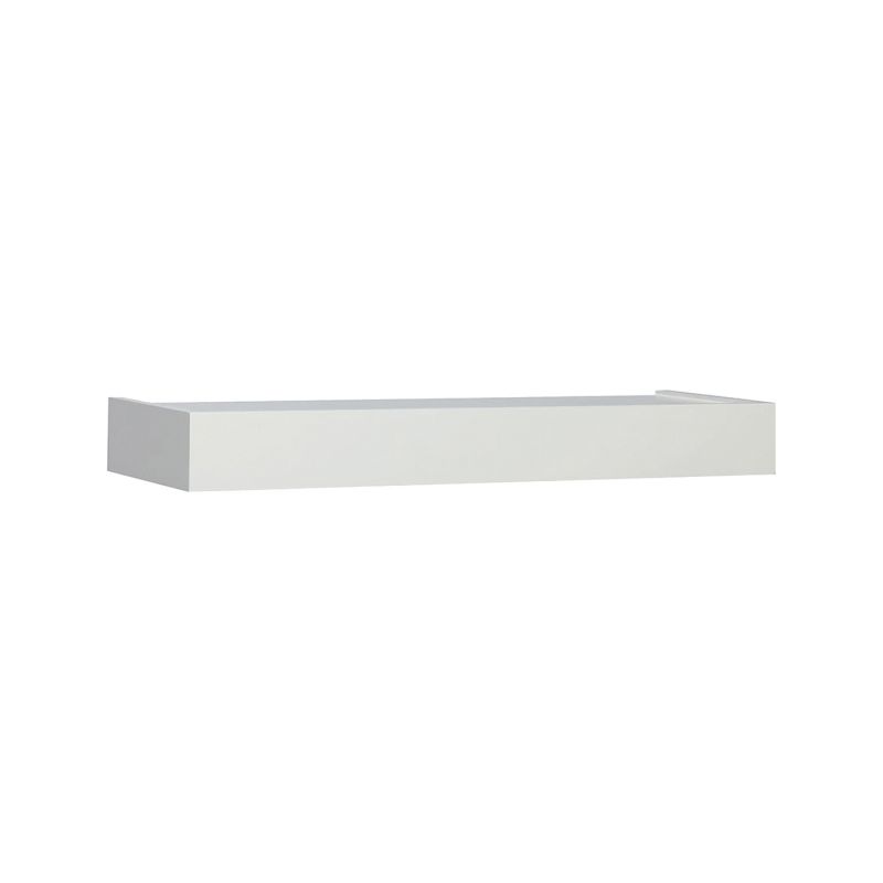 Shelf-Made 0140-36WT Floating Shelf, 30 lb, 1-Shelf, 8-1/2 in L, 36 in W, Wood White