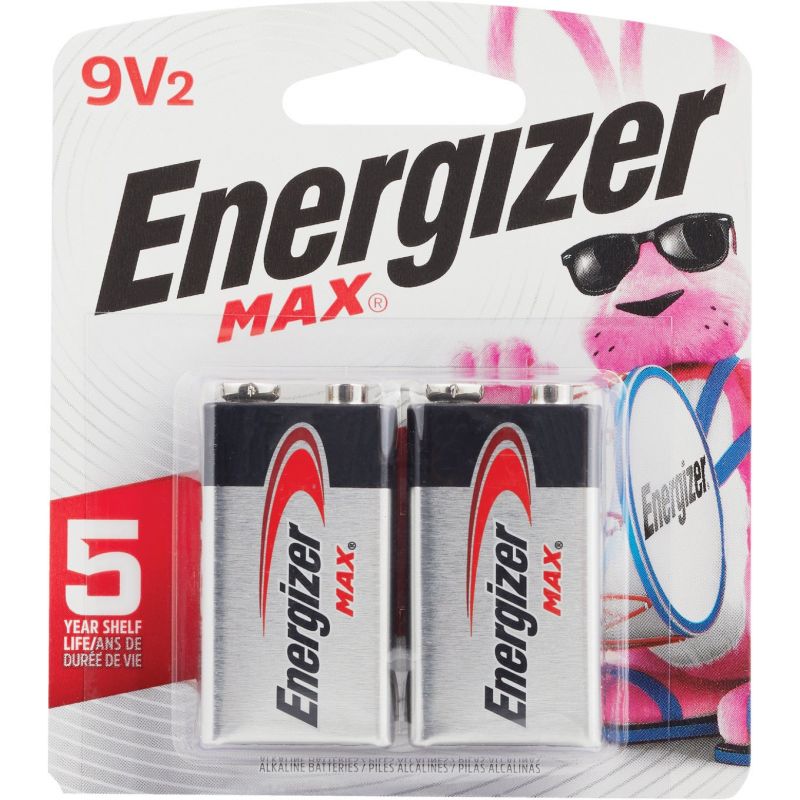  Energizer Industrial 9 Volt Batteries, Alkaline 9v