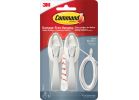 Command Cord Bundler Hook with Adhesive White