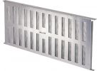 Air Vent Aluminum Manual Foundation Vent with Adjustable Sliding Damper 8 In. X 16 In., Mill