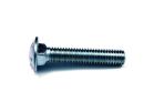 Reliable CBHDG125B Carriage Bolt, 1/2-13 Thread, Coarse Thread, 5 in OAL, Galvanized Steel, A Grade