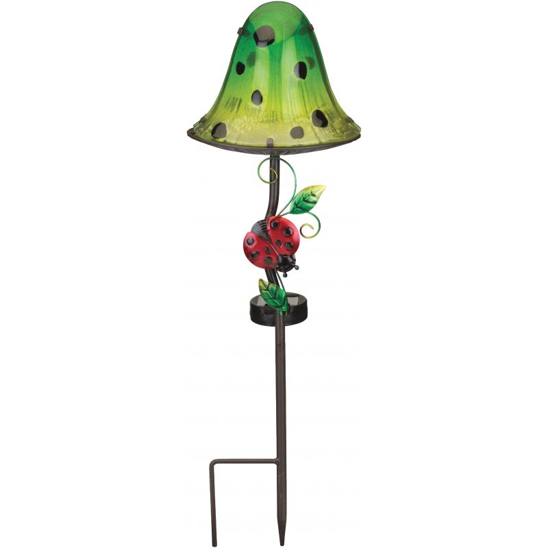 Regal Art &amp; Gift Mushroom Solar Stake Light Green