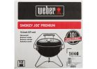 Weber Smokey Joe Tuck-N-Carry Premium Charcoal Grill Black