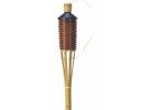 Outdoor Expressions Woven Bamboo Patio Torch Brown (Pack of 12)