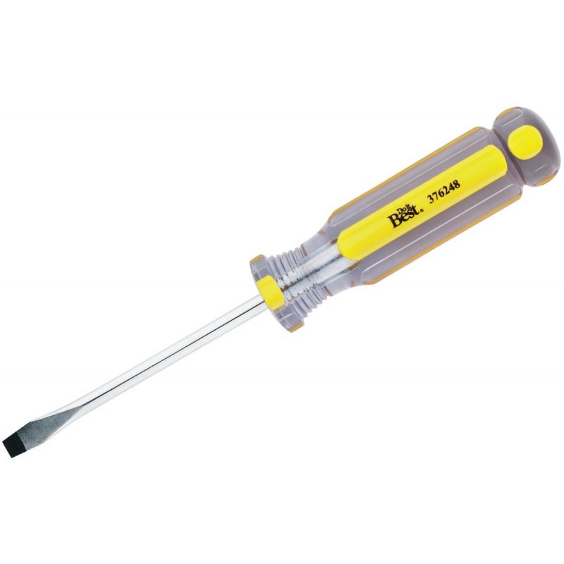 Do it Best Slotted Screwdriver 1/4 In., 4 In.