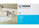 Moen Adler 2-Handle Bathroom Faucet with Pop-Up Adler