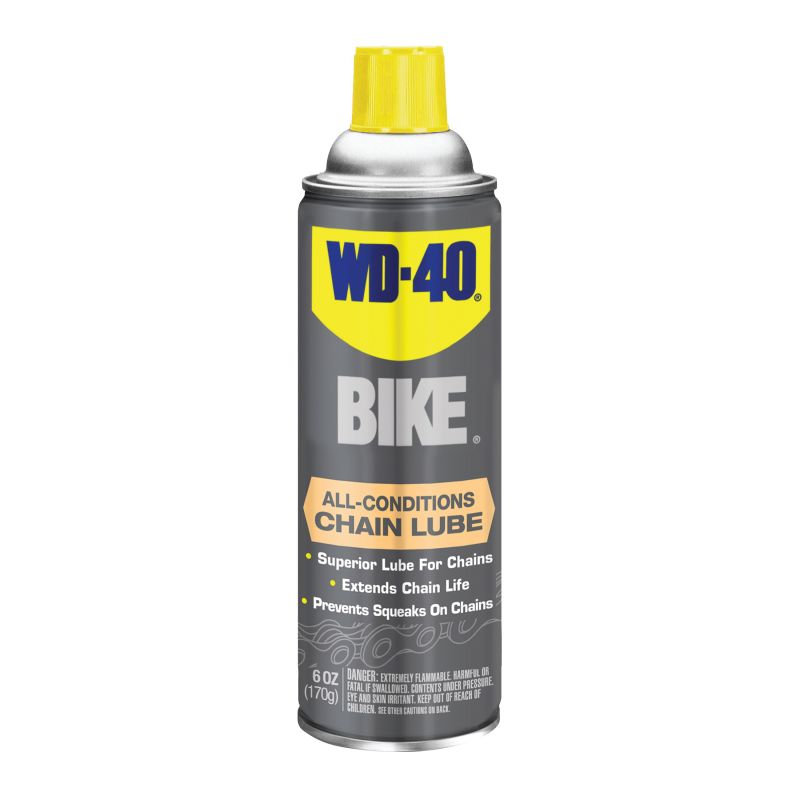 WD-40 390234 Chain Lubricant, 6 oz, Aerosol Can, Liquid Clear
