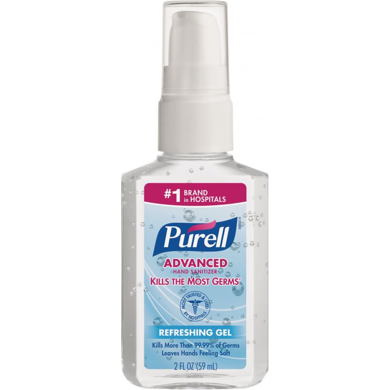 Purell Gel Hand Sanitizer 2 Oz. (Pack of 24)