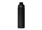 Orca ORCHYD22BK/BK/BK Hydration Bottle, 22 oz, 18/8 Stainless Steel, Black, Powder-Coated 22 Oz, Black