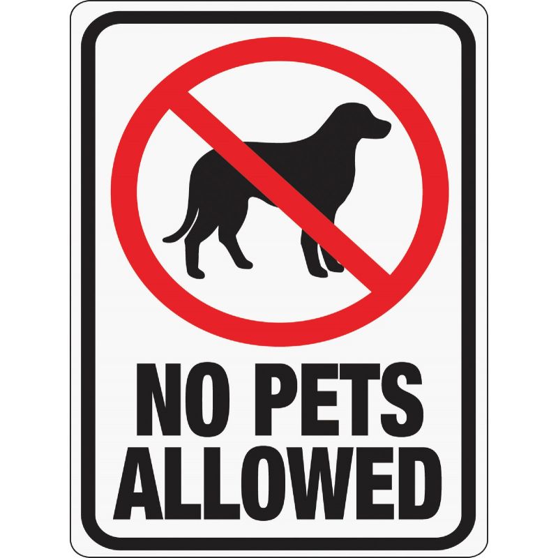 Hy-Ko Pet Sign Weather-Resistant (Pack of 10)
