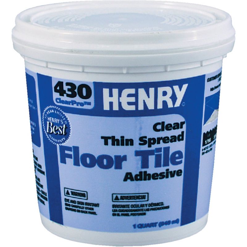 Buy Henry 430 ClearPro Vinyl Floor Adhesive 1 Qt.
