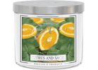 Kringle Candle Jar Candle White, 14.5 Oz. (Pack of 4)