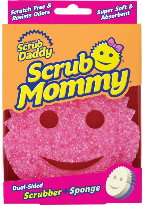 Scrub Daddy Sponge Daddy Dual-Sided Sponge + Scrubber - 3 ct pkg