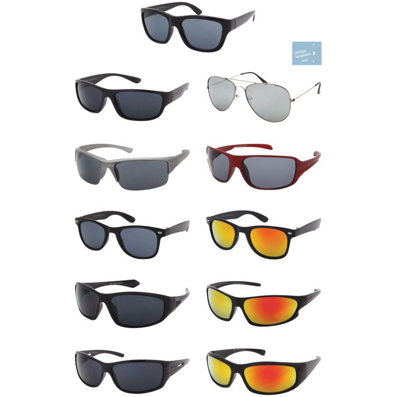 Shark Eyes Sunglasses (Pack of 12)