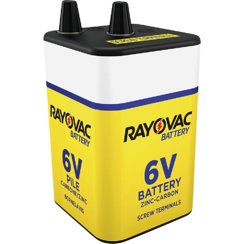 Rayovac Heavy Duty 6V Screw Terminal Zinc Lantern Battery
