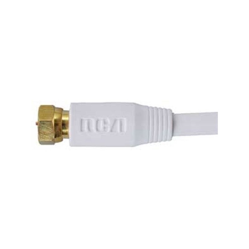 Audiovox CVHW111R Coaxial Cable, White Sheath