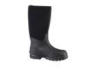 Muck CHORE Series CHH-000A-BL-050 Boots, 5, Black, Rubber Upper 5, Black