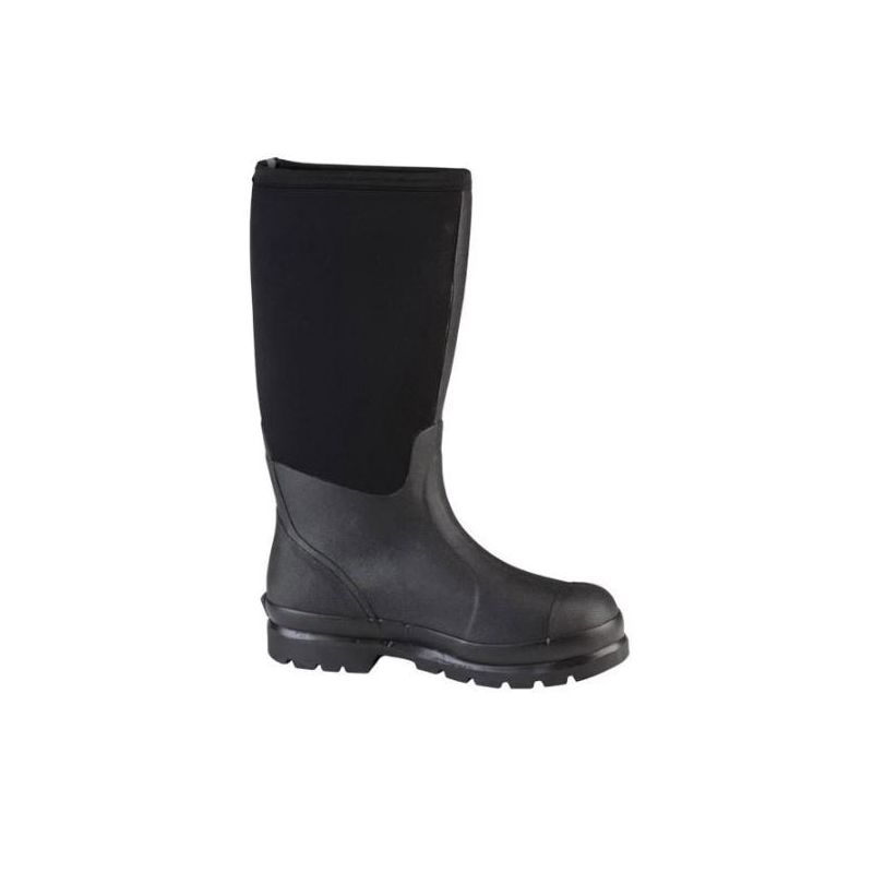 Muck CHORE Series CHH-000A-BL-130 Boots, 13, Black, Rubber Upper 13, Black