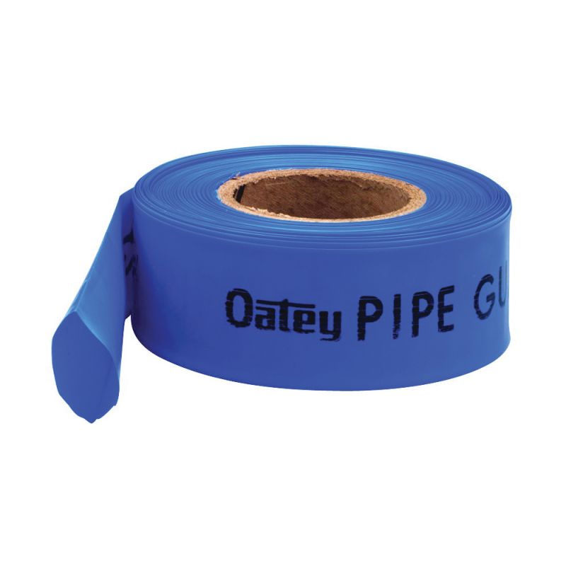 Oatey 38707 Pipe Guard, Polyethylene, Blue, Non-Code Installation Blue