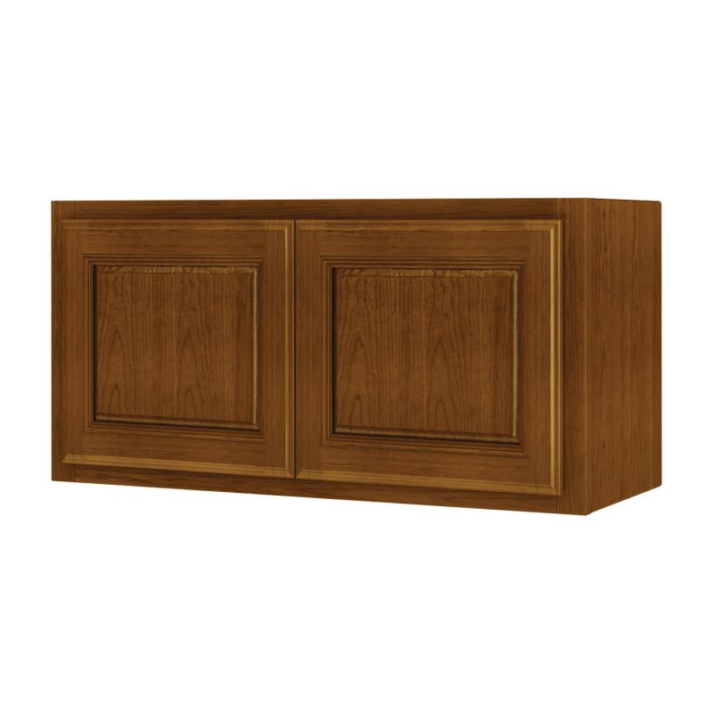 Sunco Randolph Series W3315RT-B/A Kitchen Cabinet, 33 in OAW, 12 in OAD, 15 in OAH, Wood, Amber Amber