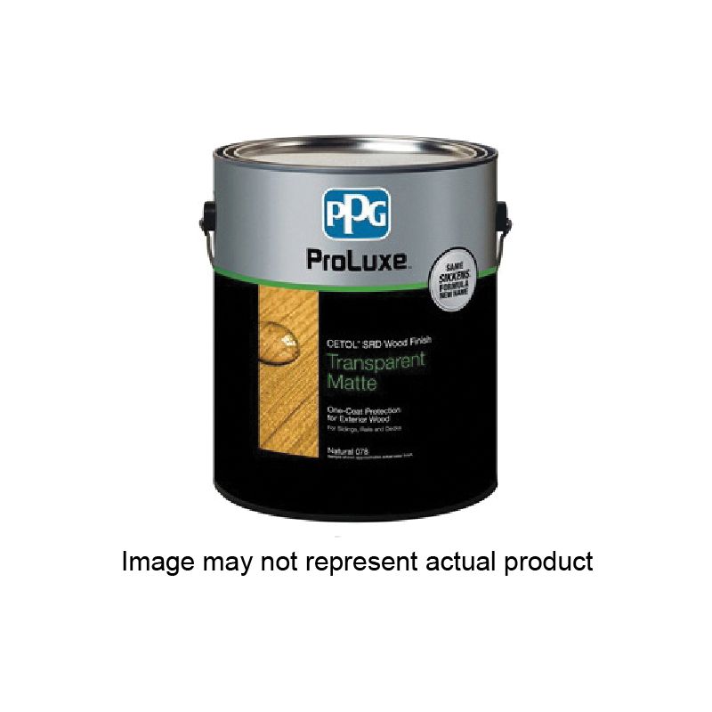 PPG Proluxe Cetol SRD SIK240-072/01 Wood Finish, Transparent, Butternut, Liquid, 1 gal, Can Butternut