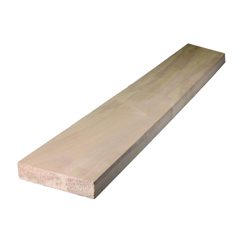 ALEXANDRIA Moulding 0Q1X4-27036C Hardwood Board, 3 ft L Nominal, 4 in W Nominal, 1 in Thick Nominal