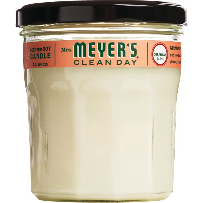 Mrs. Meyer&#039;s Clean Day Jar Candle White, 7.2 Oz.