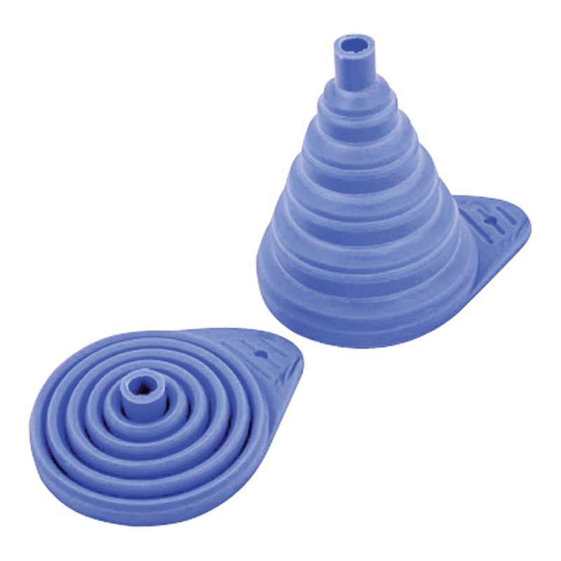 Chef Craft 21653 Collapsible Funnel, 3 in Dia, Plastic (Pack of 12)
