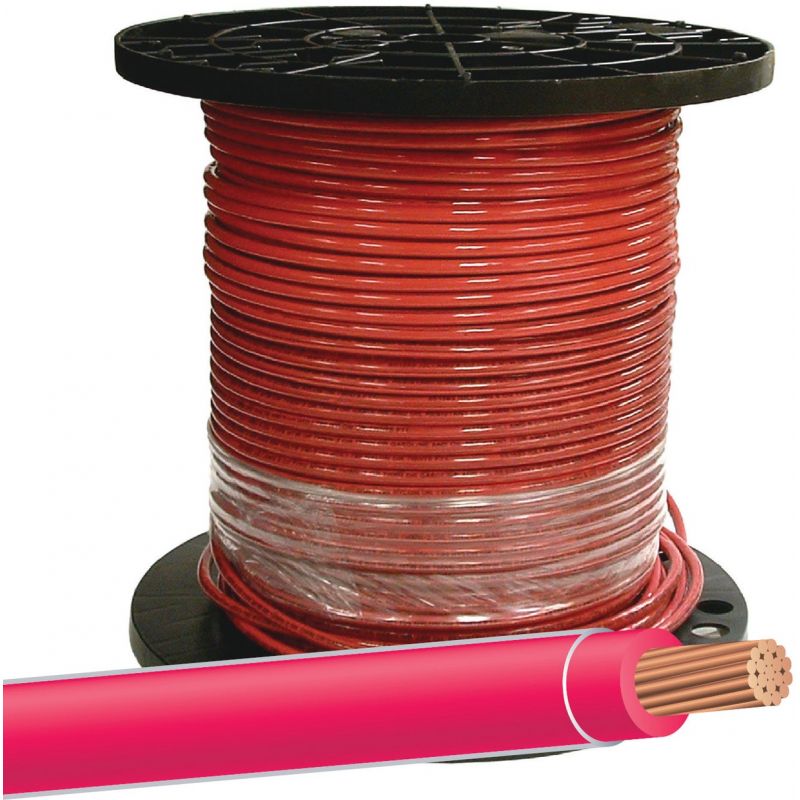 Southwire 8 AWG Stranded THHN Electrical Wire Red