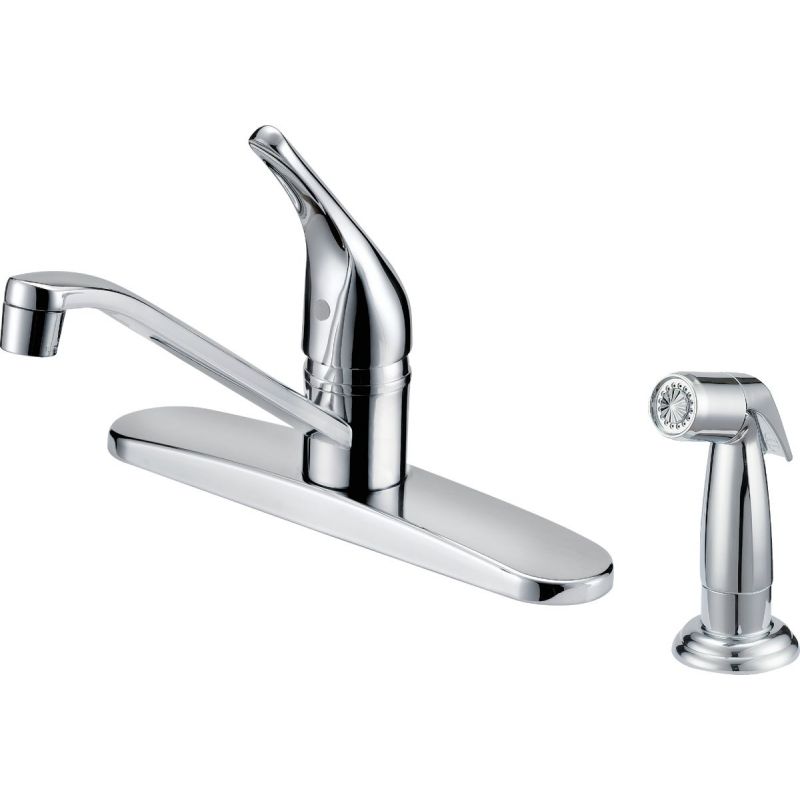 Home Impressions Single Lever Handle Kitchen Faucet with Sprayer
