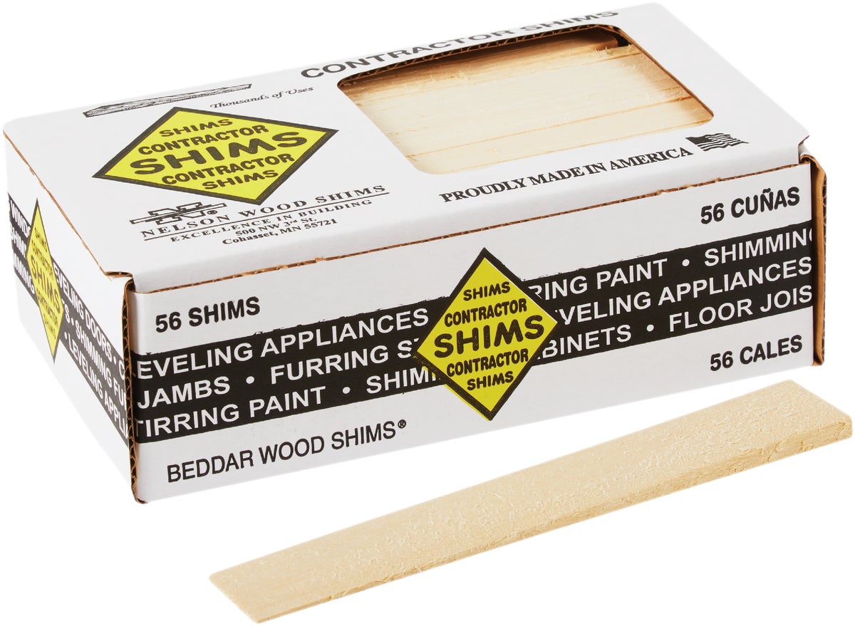 Nelson Wood Shims 16 In. L Cedar Shim Contractor Bundle (42-Count) -  Bliffert Lumber and Hardware