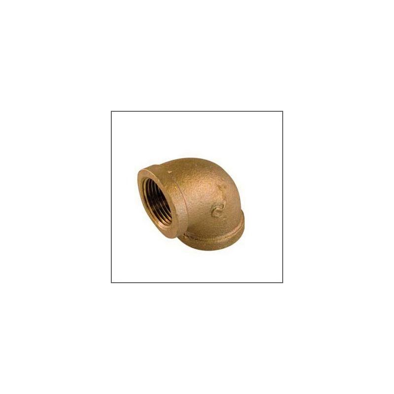 aqua-dynamic 4490-003 Pipe Elbow, 1/2 in, FPT, 90 deg Angle, Bronze