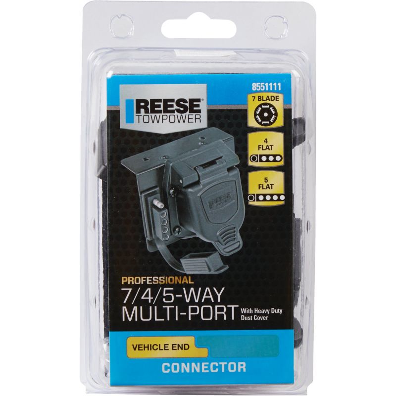 Reese Towpower 7-Blade, 4/5-Flat Professional Vehicle Side Connector