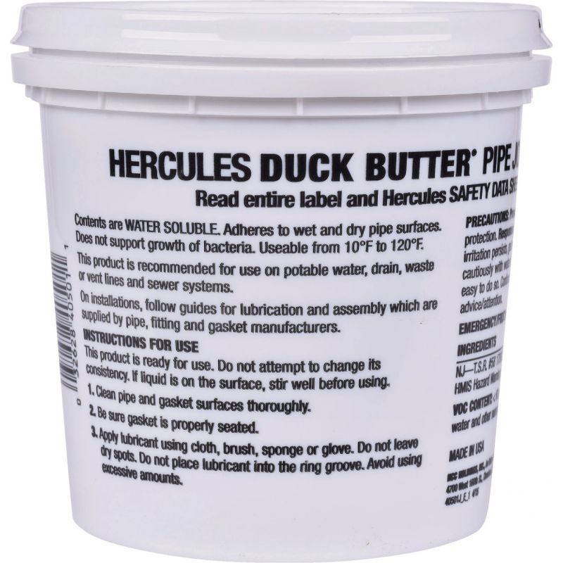 Oatey Hercules Duck Butter Plumber Grease 5 In. X 4.75 In. X 4.75 In.