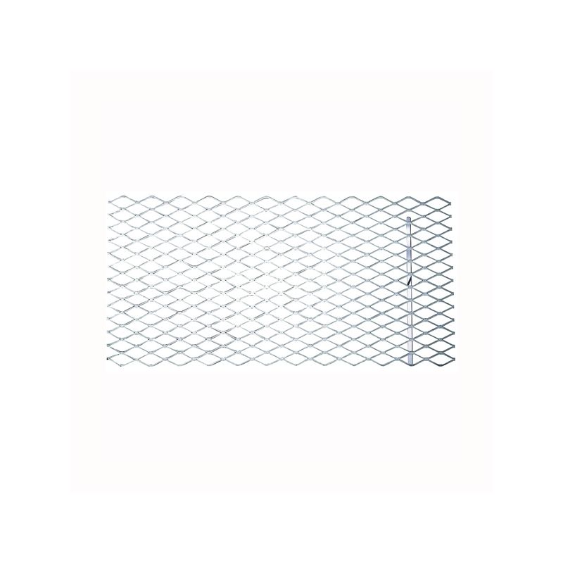 Stanley Hardware 4075BC Series N215-798 Expanded Grid Sheet, 13 ga Thick Material, 12 in W, 24 in L, Steel, Plain (Pack of 3)