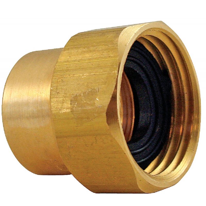 Anderson Metals Female Hose X Female Pipe Thread Adapter 3/4 In. FHT X 3/4 In. FIP