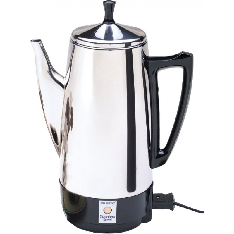 Presto Stainless Steel Coffee Percolator 2 To 12 Cup