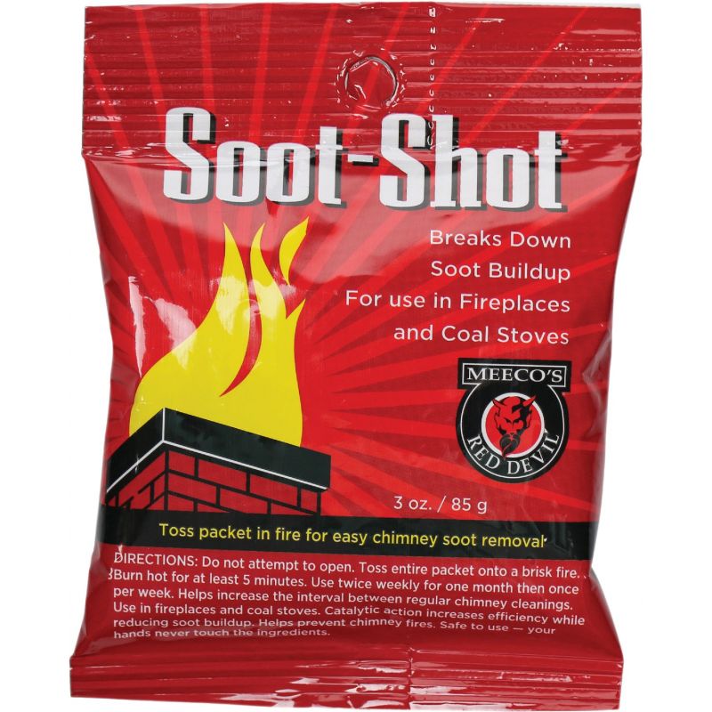 Meeco&#039;s Red Devil Soot-Shot Soot Remover 3 Oz.