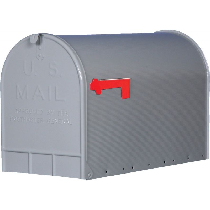 Gibraltar Stanley T3 Post Mount Mailbox Extra Large, Gray