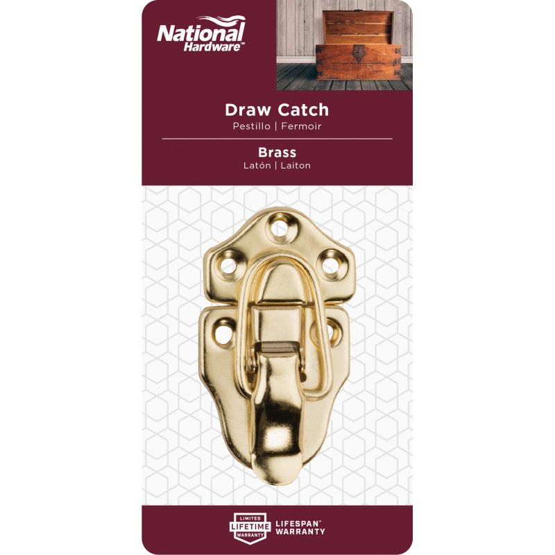 National Catalog V1848 Miniature Brass Draw Catch