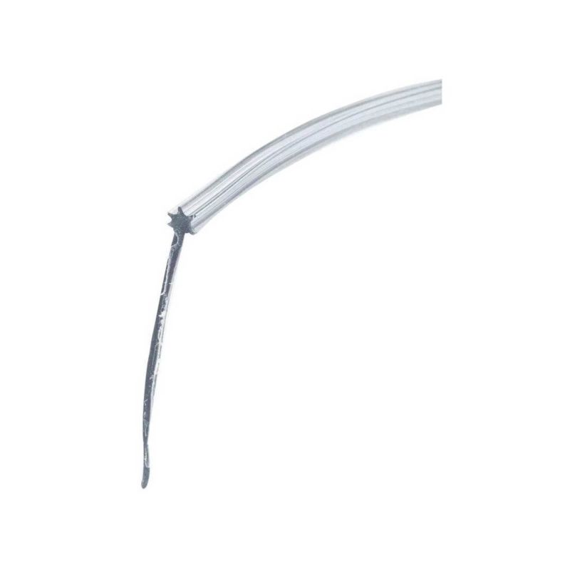 Prime-Line M 6227 Shower Door Bottom Sweep, Vinyl, Clear, For: Older Style Drip Rail Systems Clear