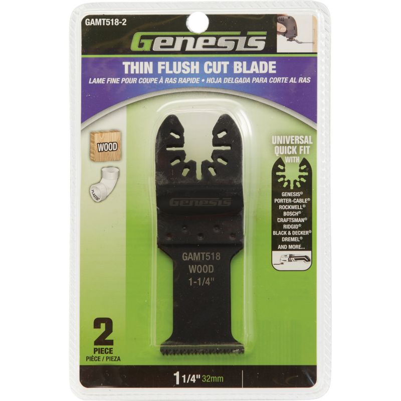Genesis HCS Thin Flush Cut Oscillating Blade