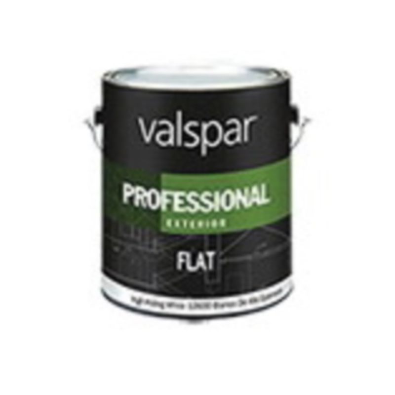 Valspar 12600 Series 12614C Latex Paint, Flat, 1 gal (Pack of 4)