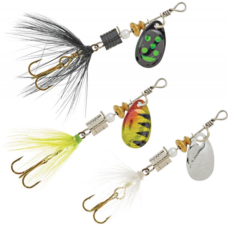 SouthBend Classic Dressed Spinners Fishing Lure Kit
