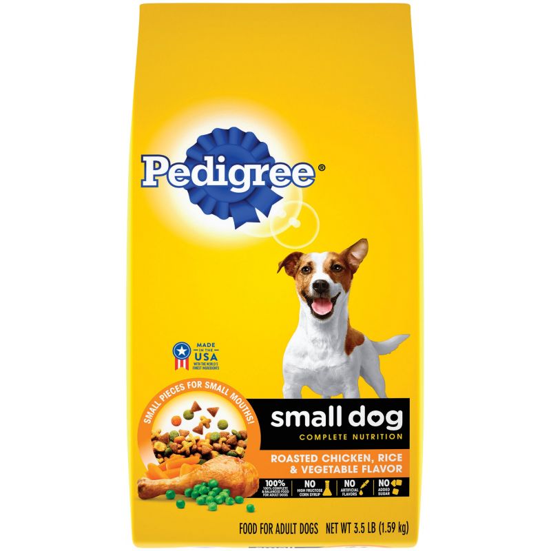 Pedigree Small Dog Complete Nutrition Dry Dog Food 3.5 Lb.